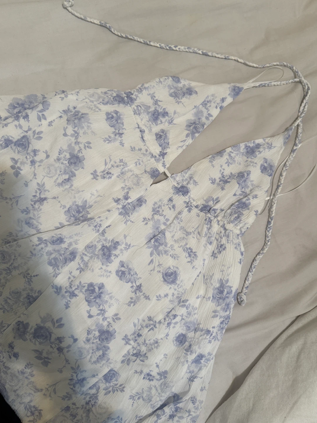 Garage Floral Halter Mini Dress - photo 2