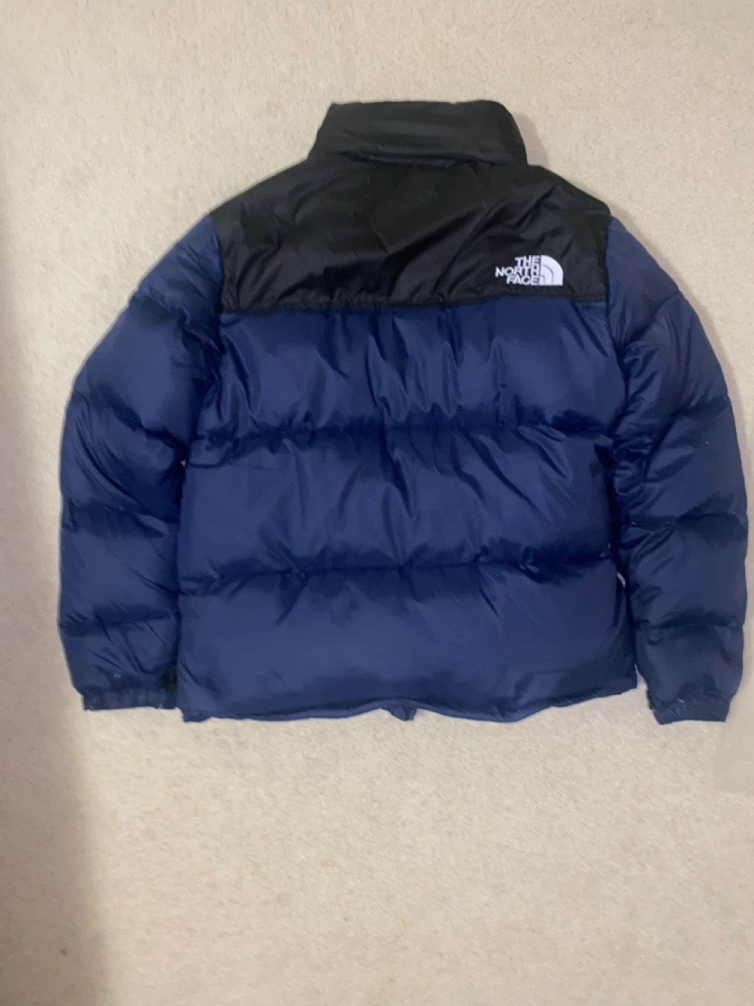 The North Face Puffer Jacket - Blue and Black