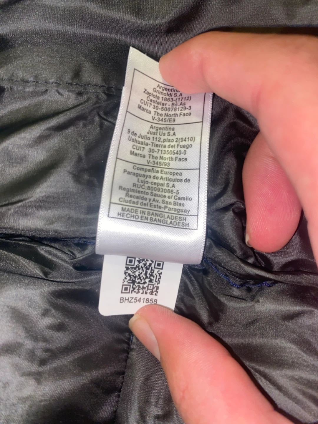 The North Face Puffer Jacket - Blue and Black - photo 4