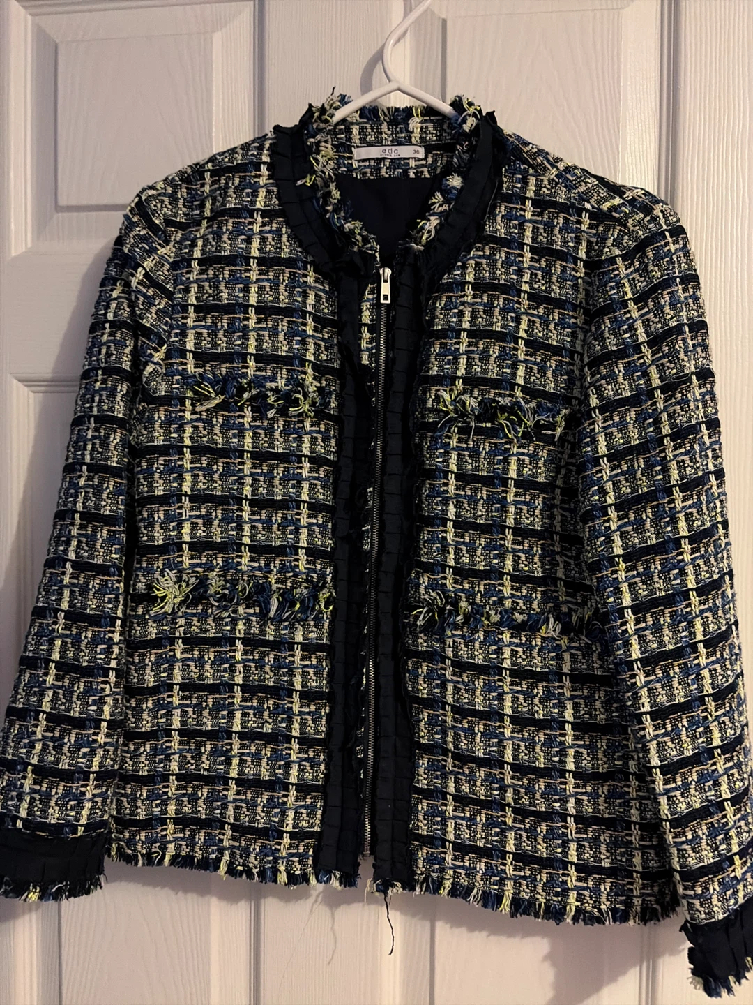 edc Tweed Jacket - Size 36