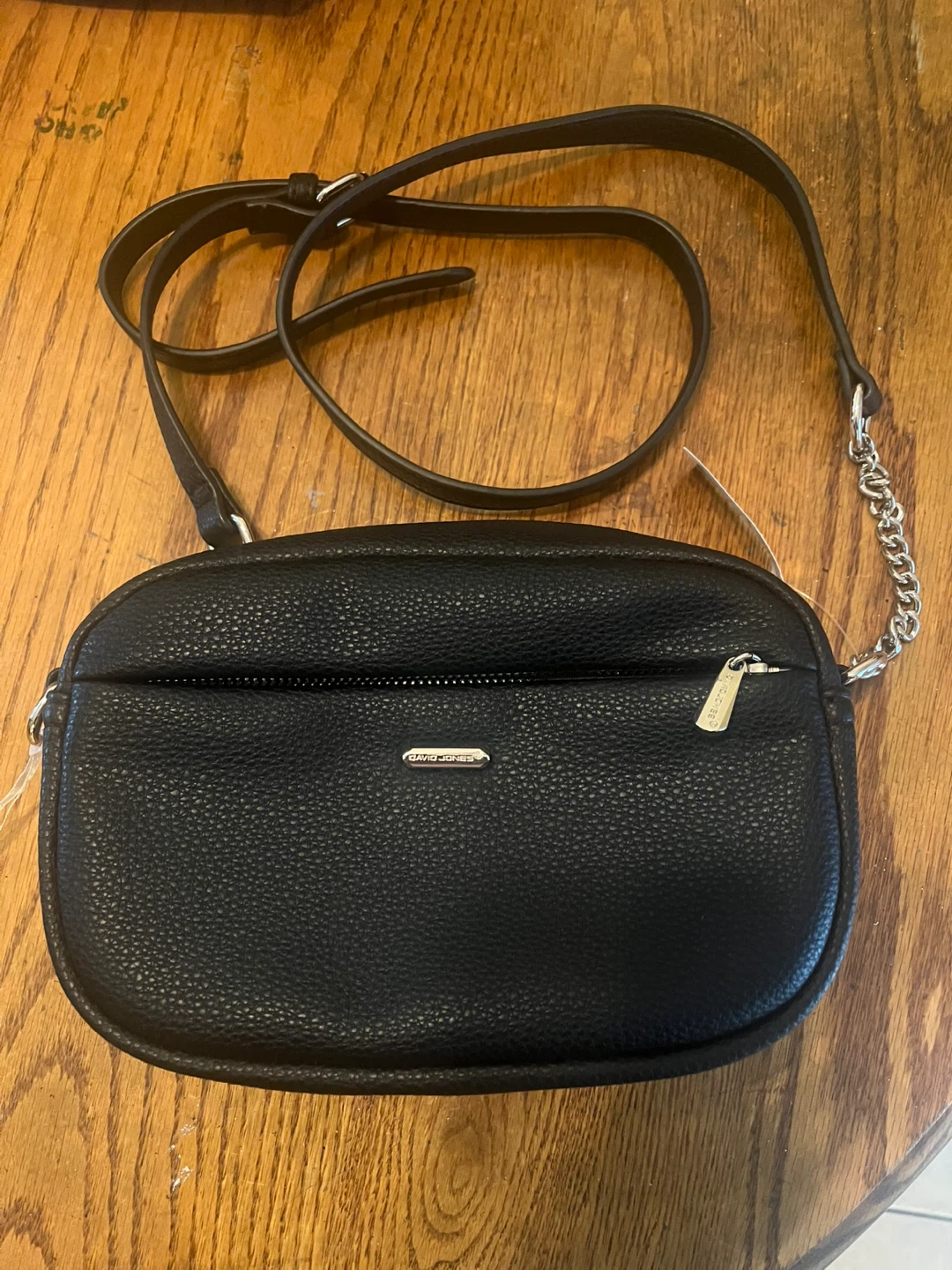David Jones Black Crossbody Bag