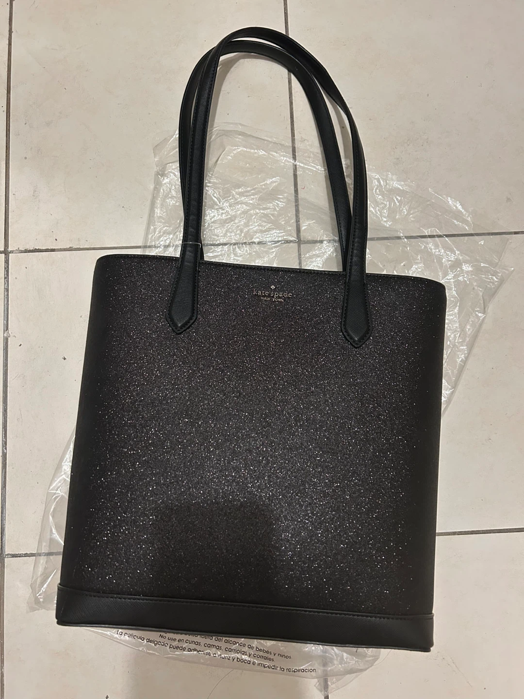 New Kate Spade Black Tote Bag