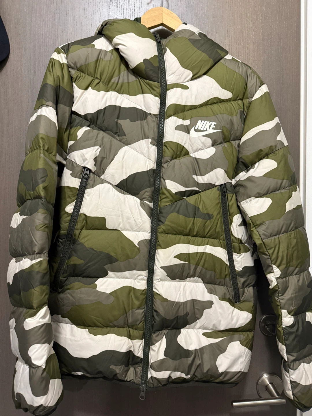Nike Camo Puffer Jacket