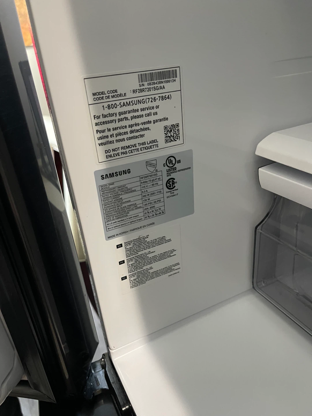 Samsung RF28R7201SG/AA Refrigerator - photo 4