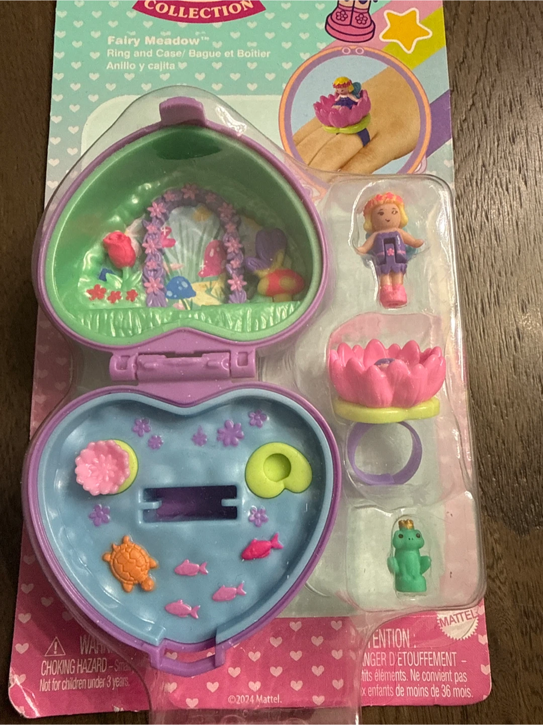 Polly Pocket Keepsake Collection Fairy Meadow Ring - photo 2