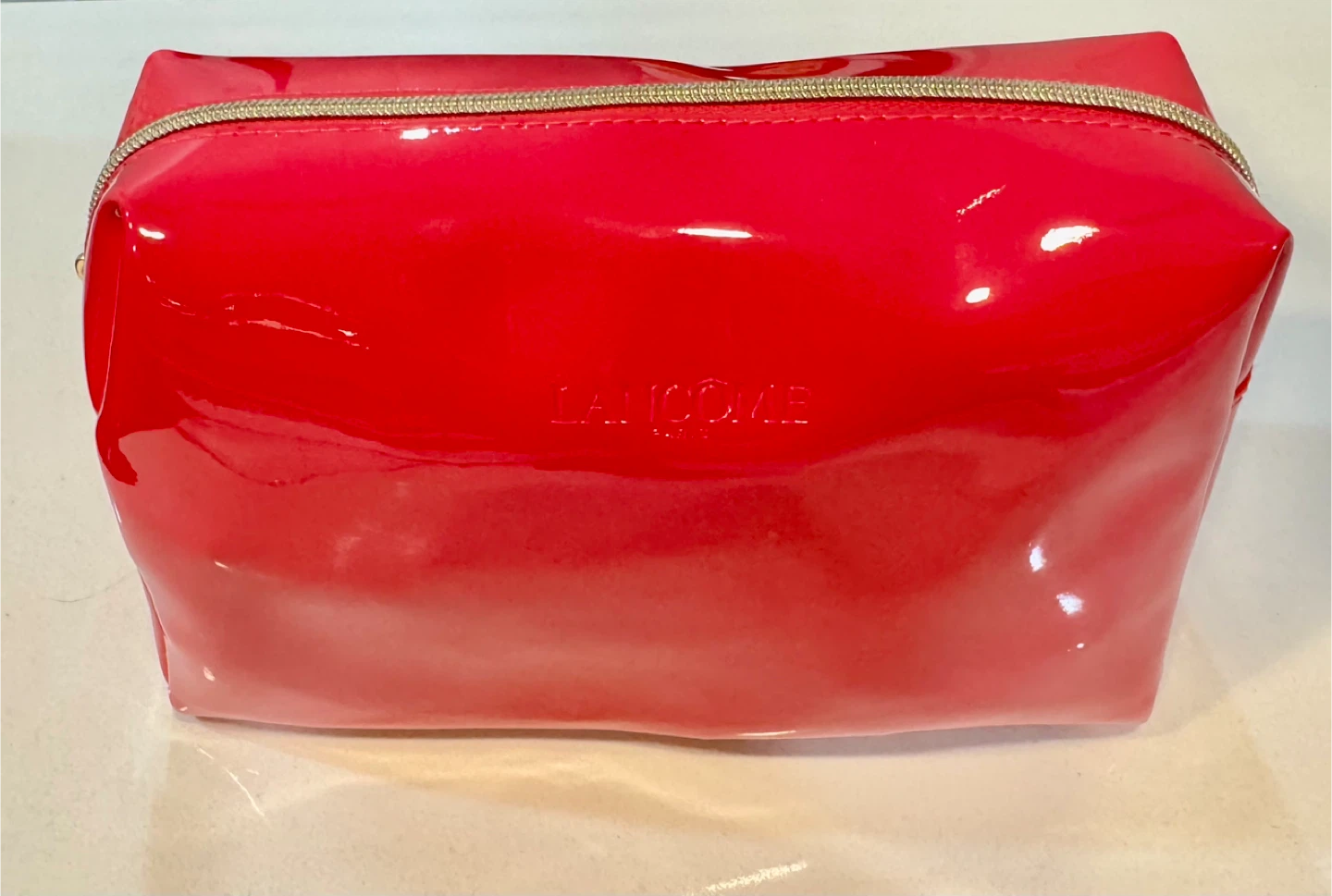Lancôme Bright Pink Cosmetic Bag_NWT