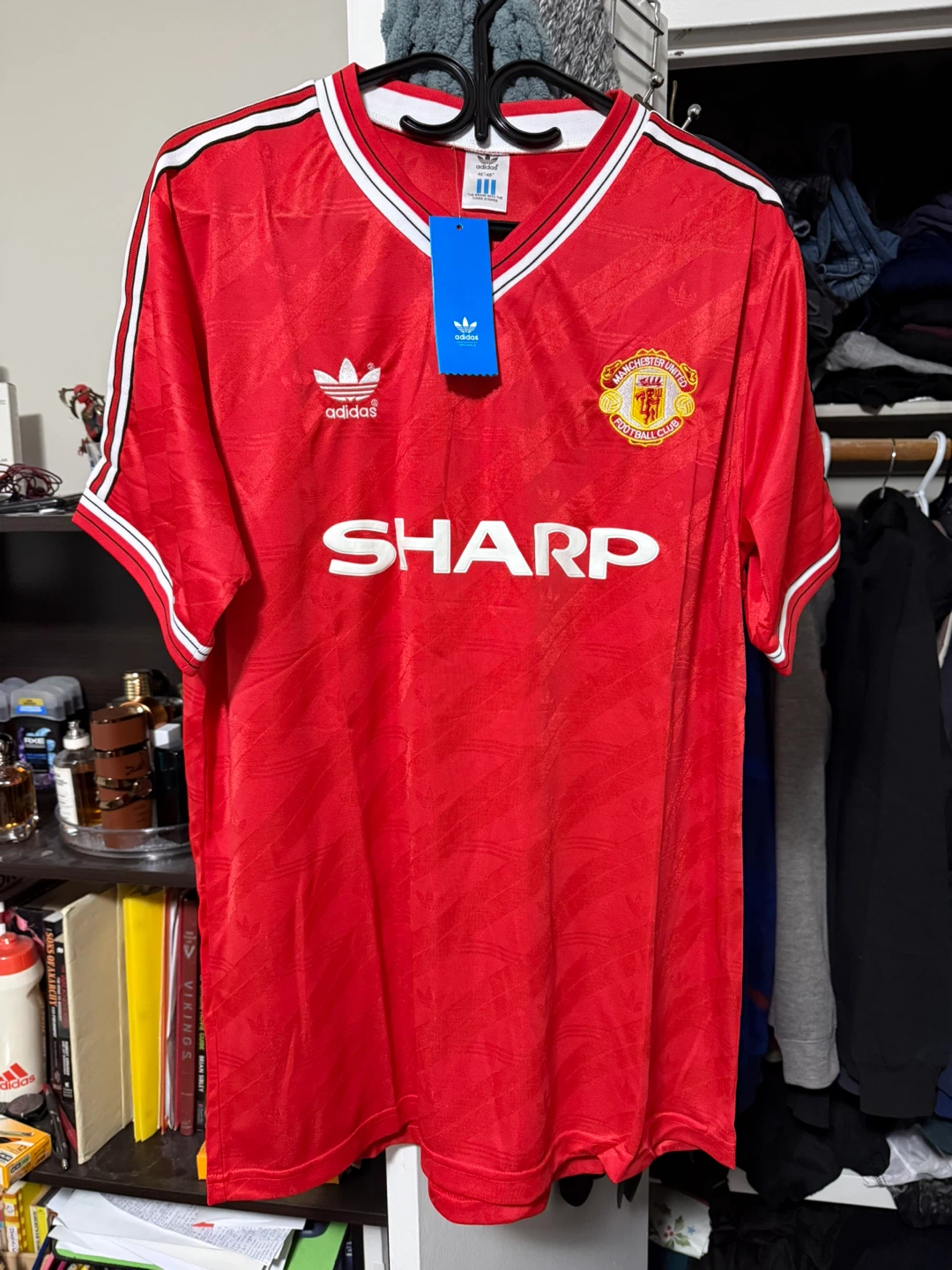 Adidas Manchester United Retro Jersey XL