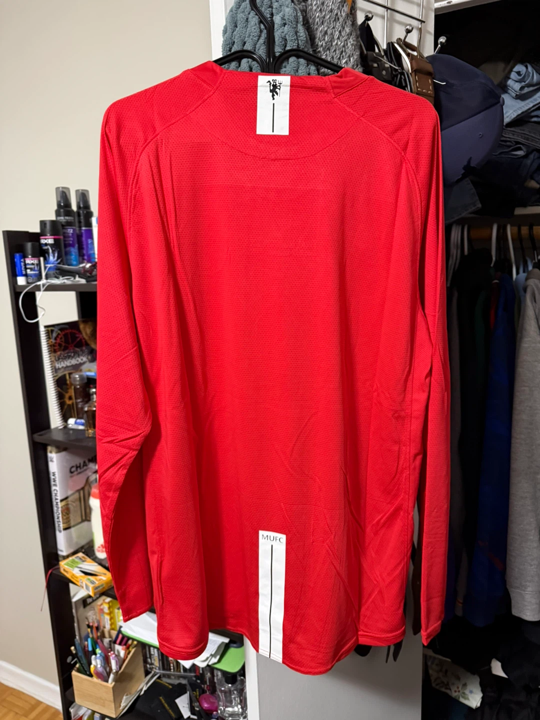 Manchester United Nike 2008 Final Moscow Jersey, Size XL - photo 2