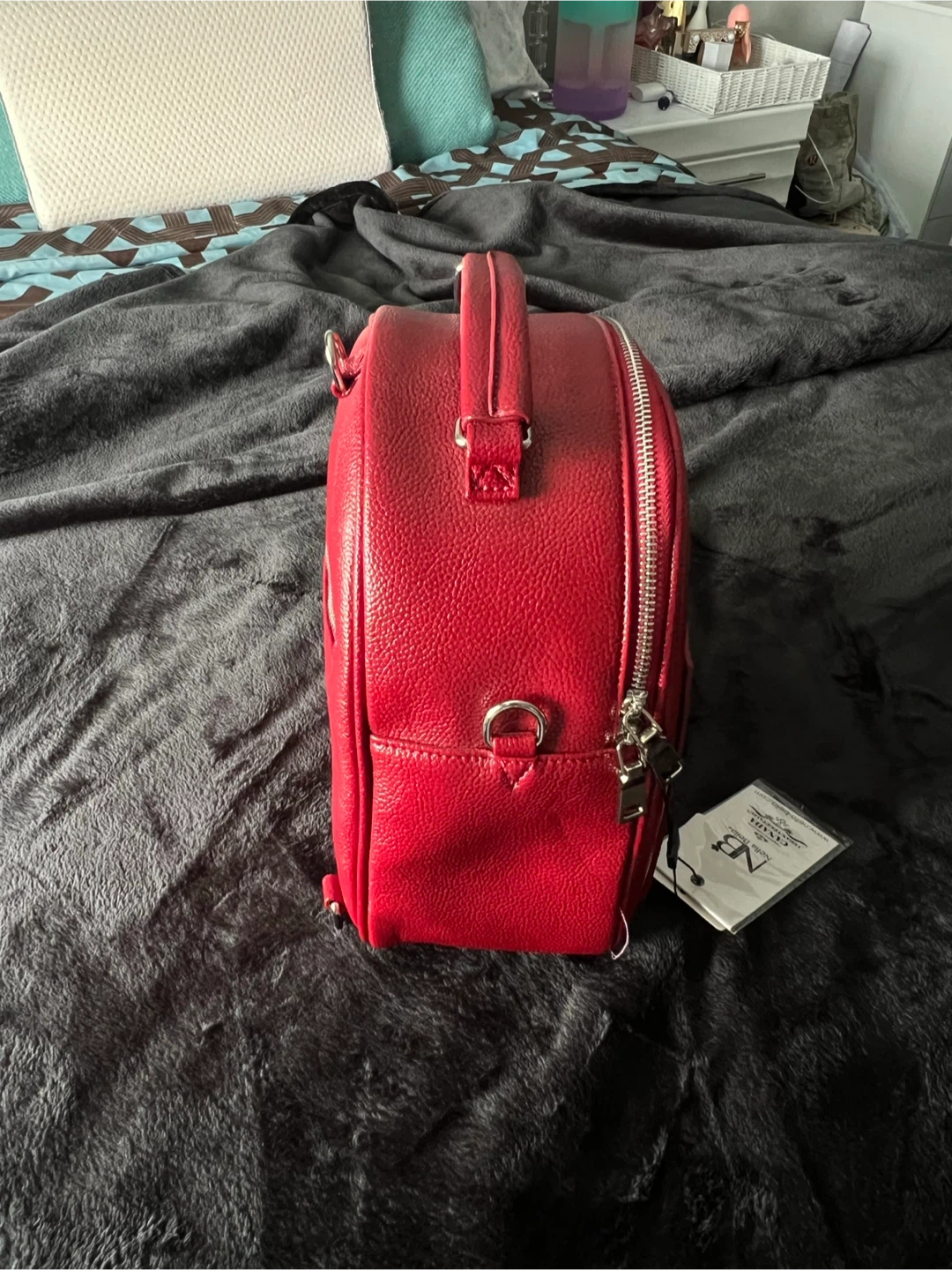 Red Backpack and red Purse - photo 4