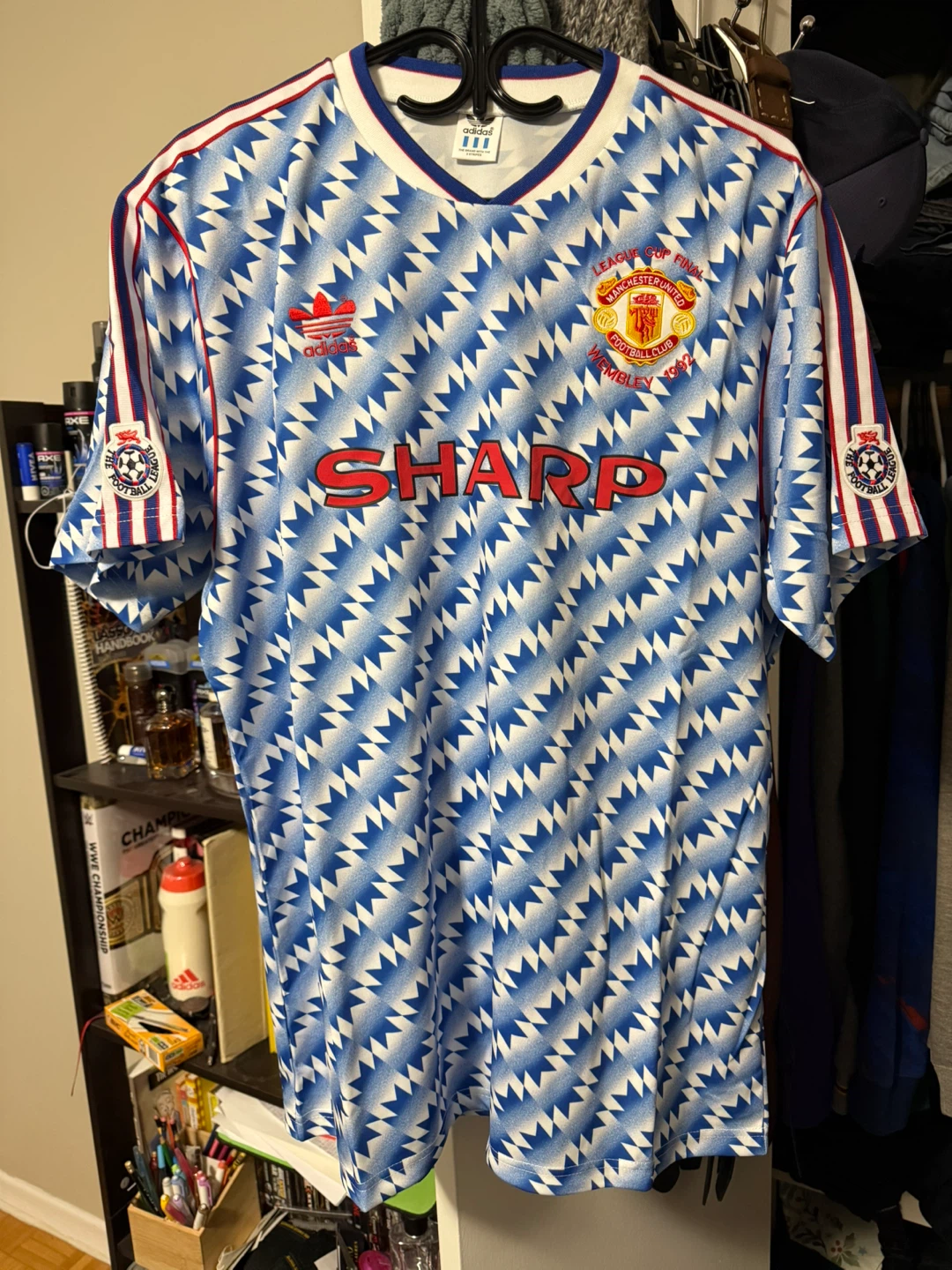 Adidas Manchester United 1990-92 Retro XL Jersey