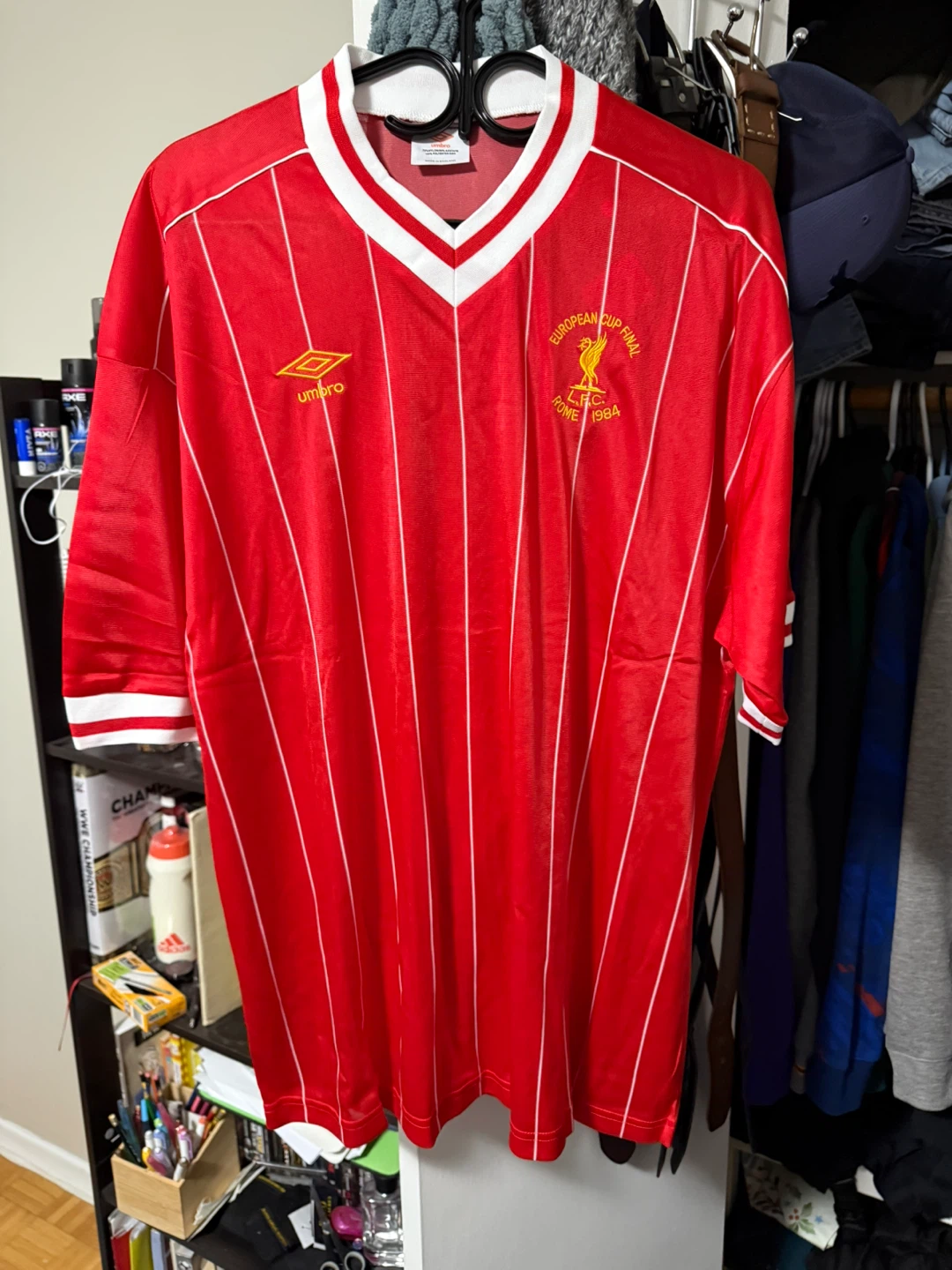 Umbro Liverpool FC European Cup Final 1984 Jersey XL