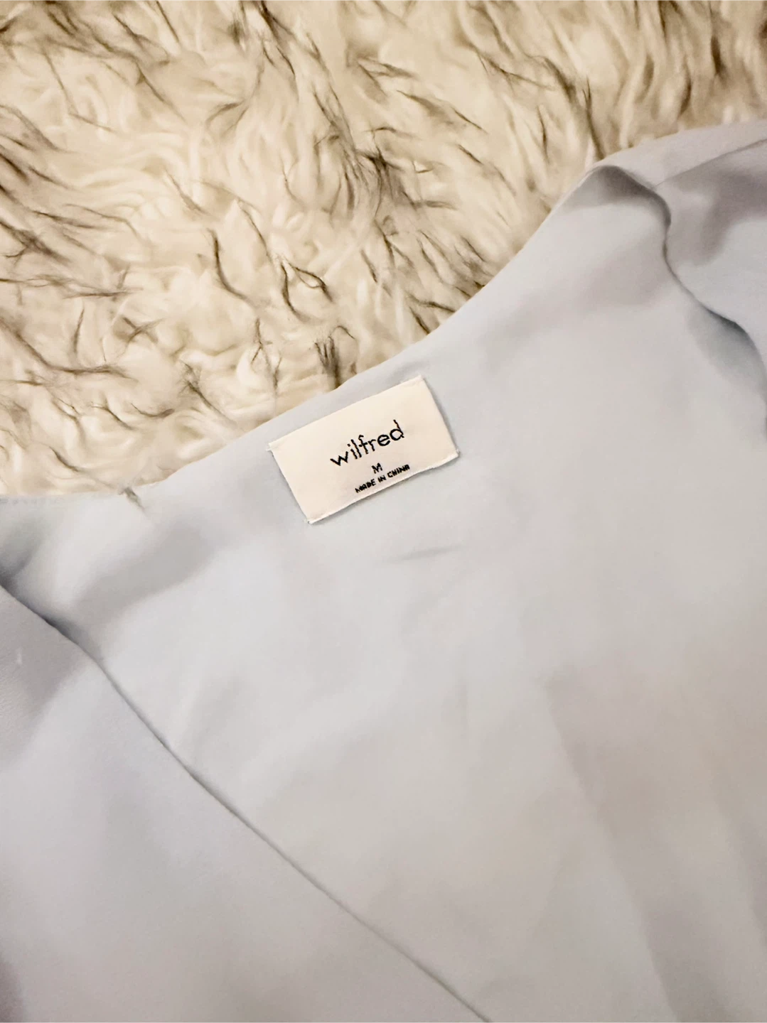 Wilfred ‘Wistful’ Blouse - Frozen Grey - photo 3