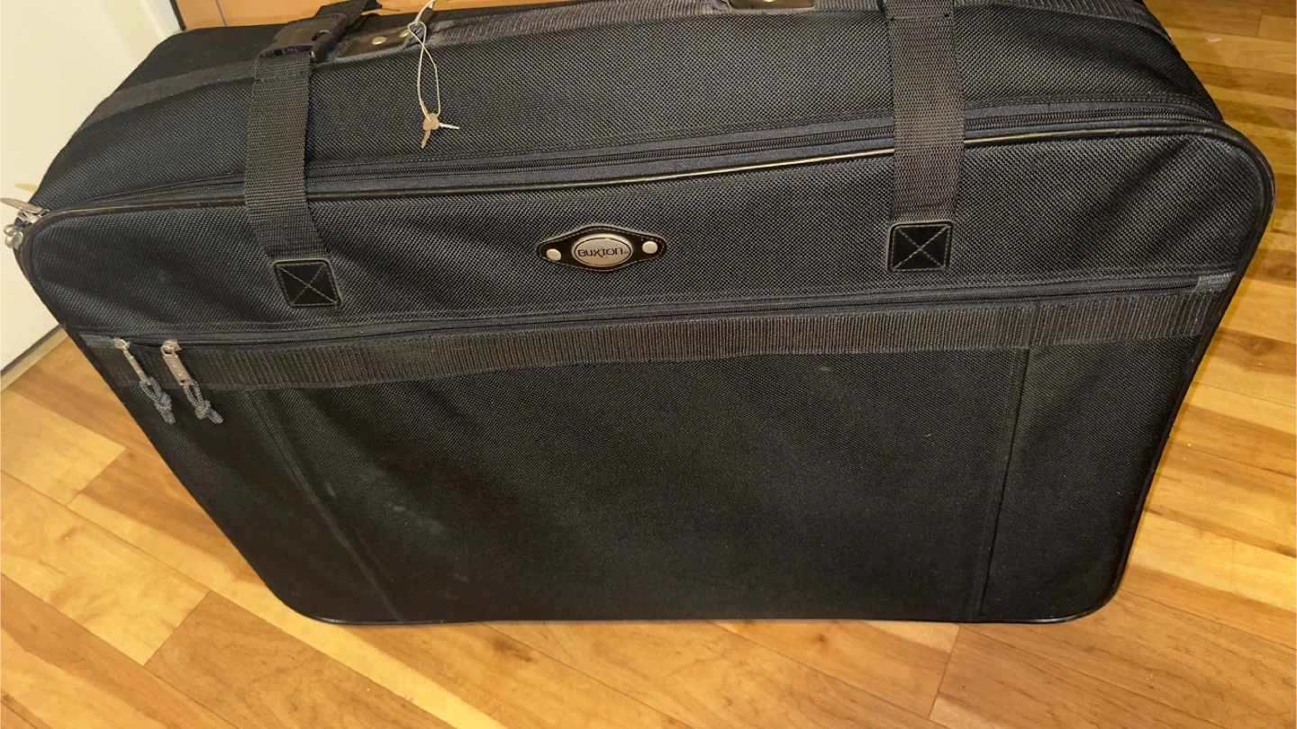 Buxton Black Wheeled Suitcase - photo 5