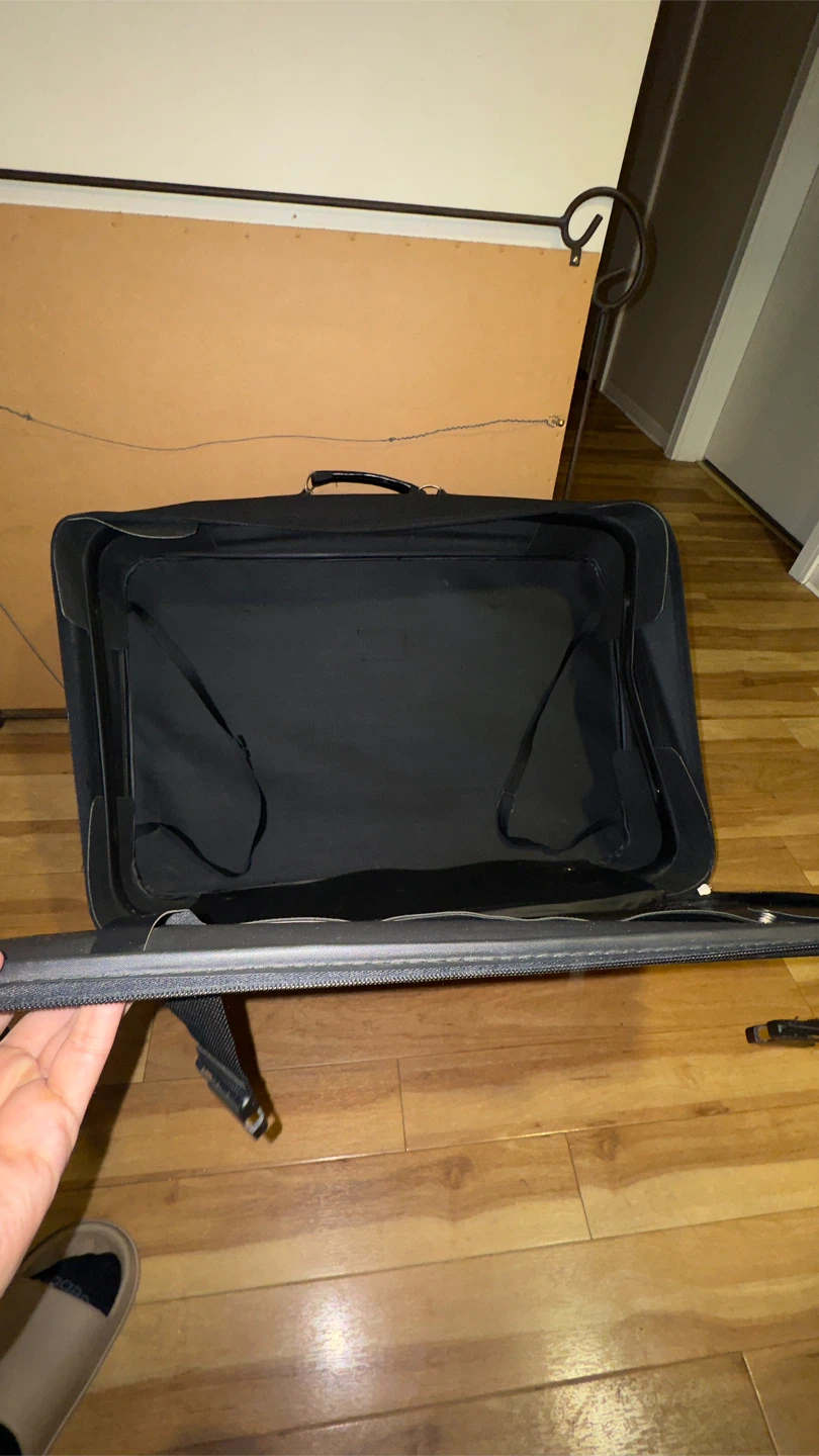Buxton Black Wheeled Suitcase - photo 3