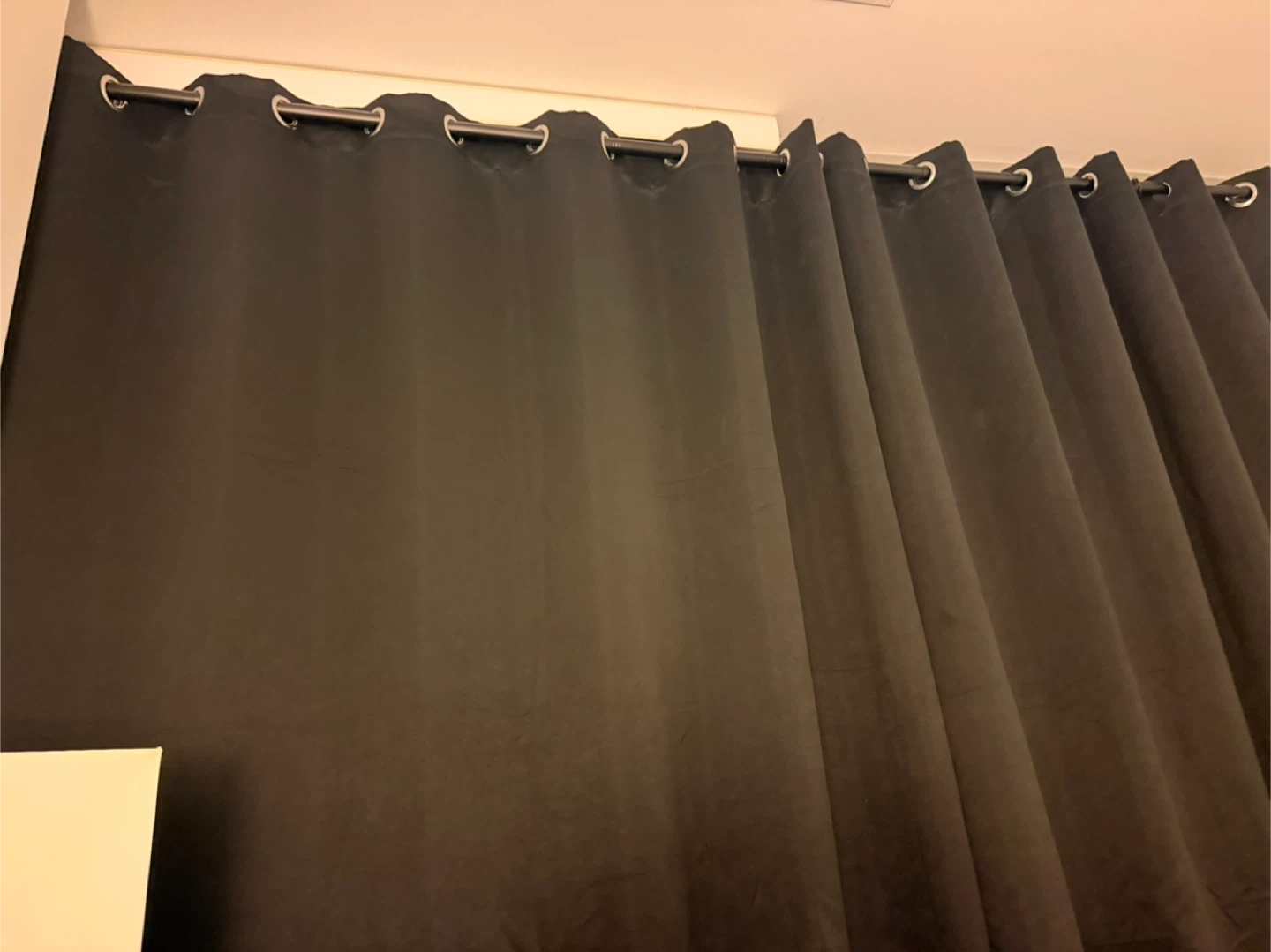 Black Curtain (2 pieces full length)