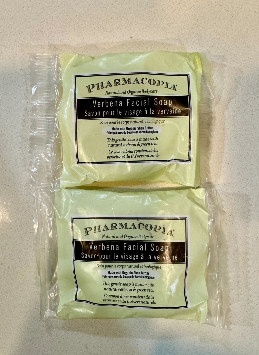 2 Pieces Set_New Pharmacopia Verbena Facial Soap_NWT