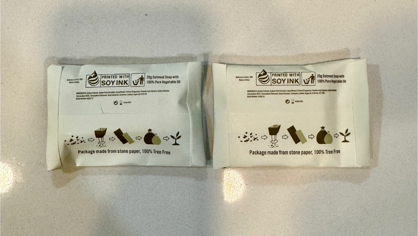 2 Pieces Set_Oatmeal Soap 20g_100% Pure Vegetable Oil_NWT - photo 2