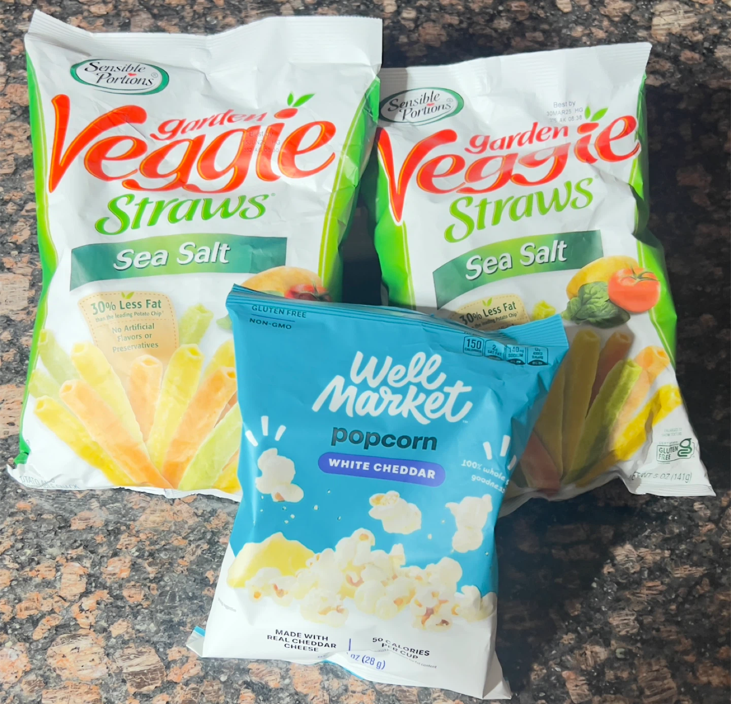 FREE Sensible Portions Veggie Straws & Well Market Popcorn - photo 2