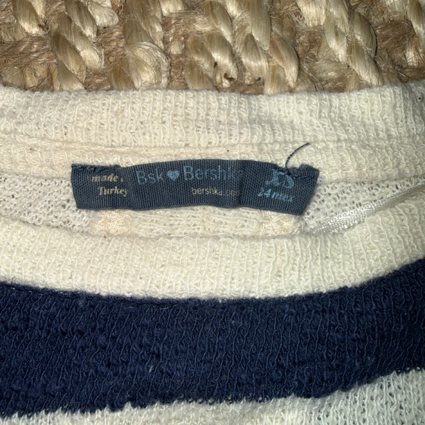 Bsk Bershka Striped Sweater - Size XS - photo 3