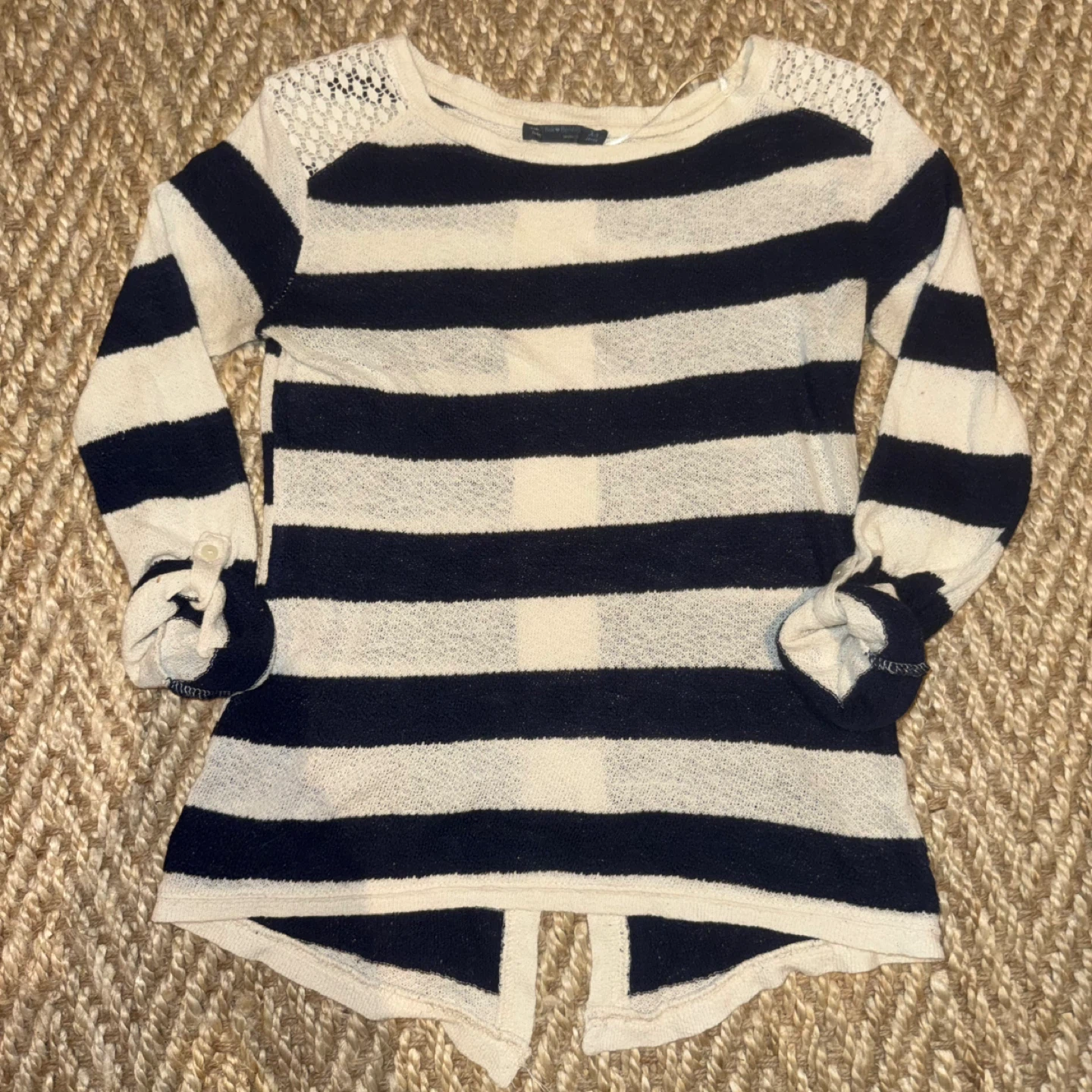 Bsk Bershka Striped Sweater - Size XS