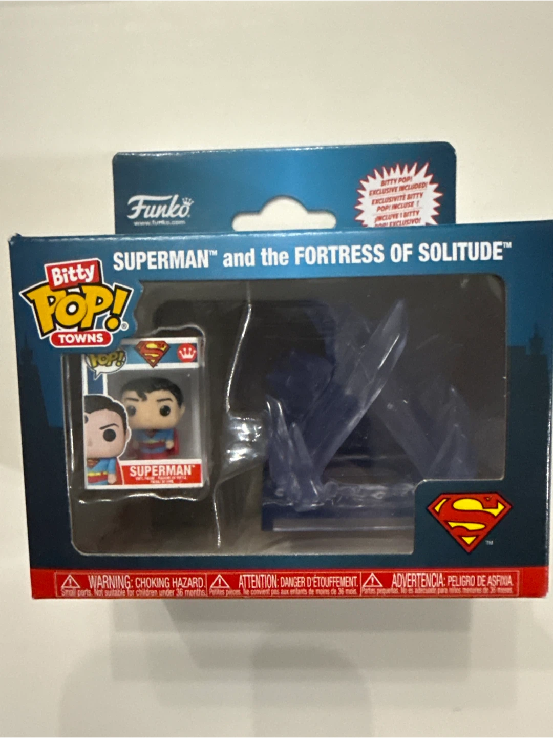Funko Bitty Pop! Superman & Fortress of Solitude Towns - photo 5