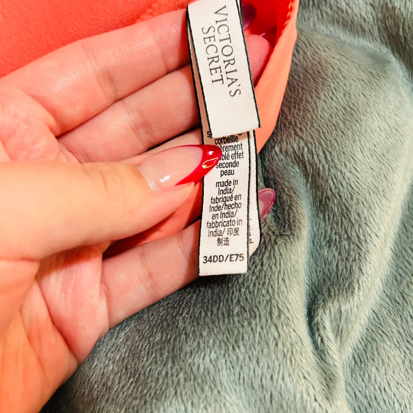 Victoria's Secret Coral Bra 34DD/E75 - photo 5