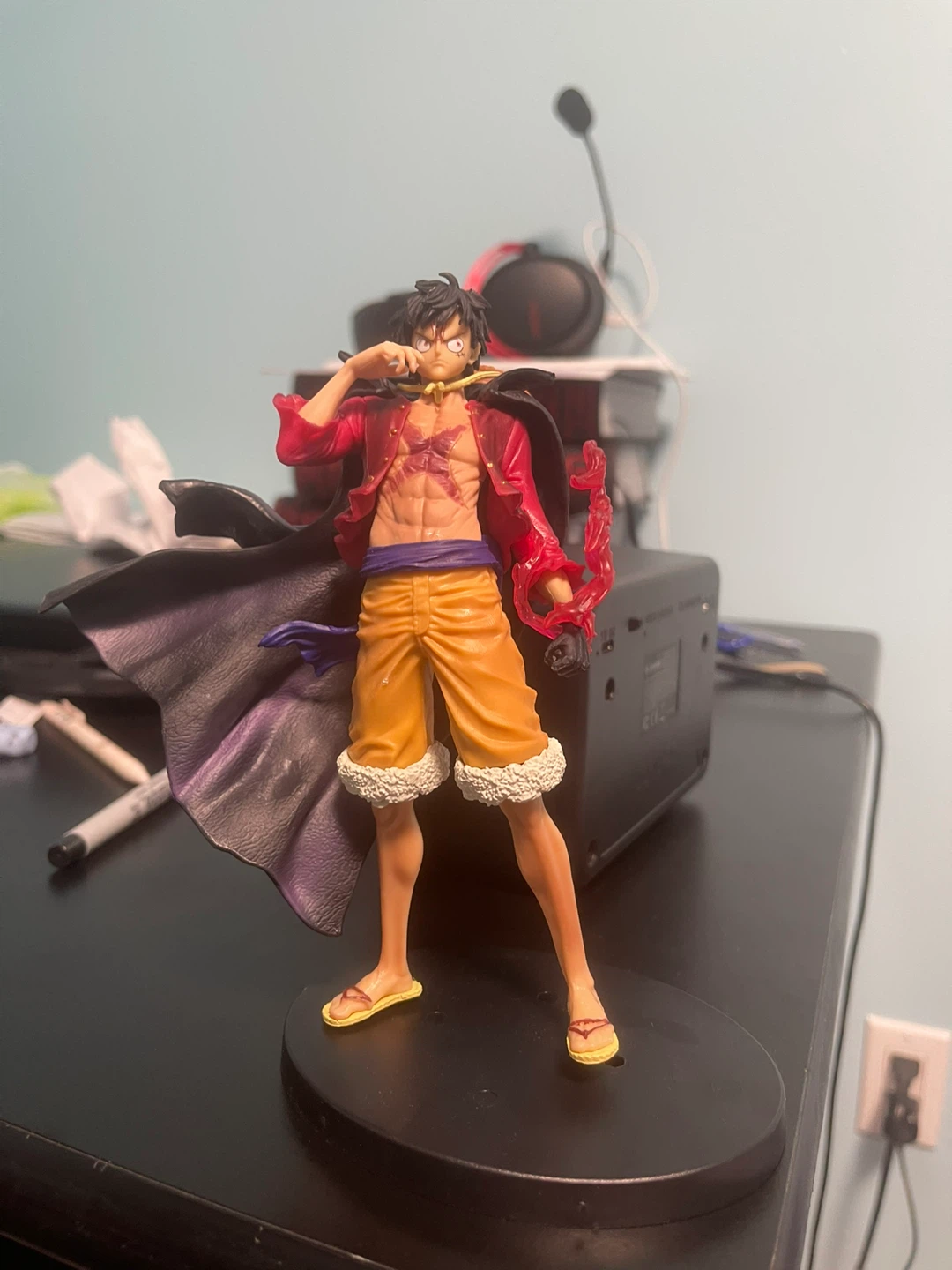 Multiple Anime Figures: One Piece, Demon Slayer