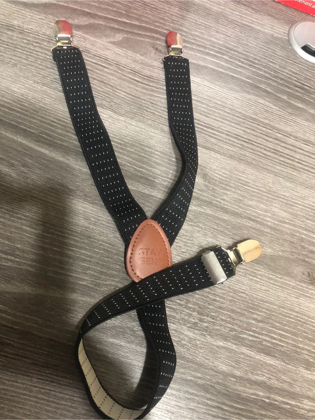 New-Stay Gent Black kids Suspenders one pc - photo 2