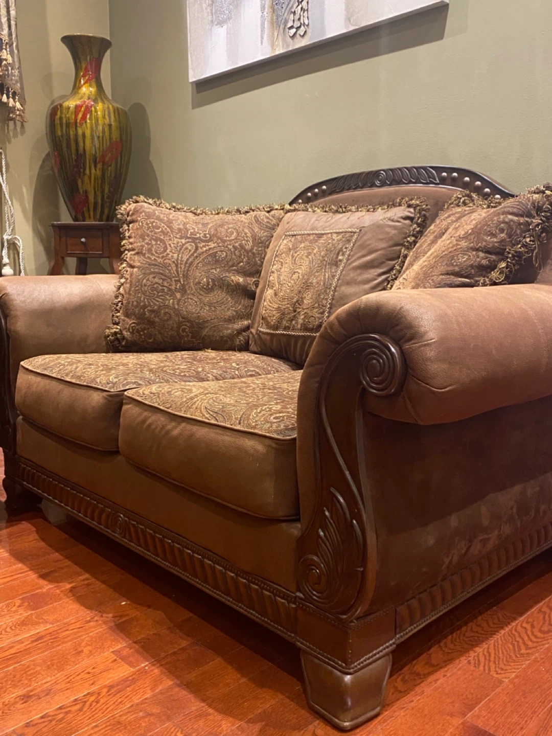 Ashley Sofa and Loveseat - photo 3