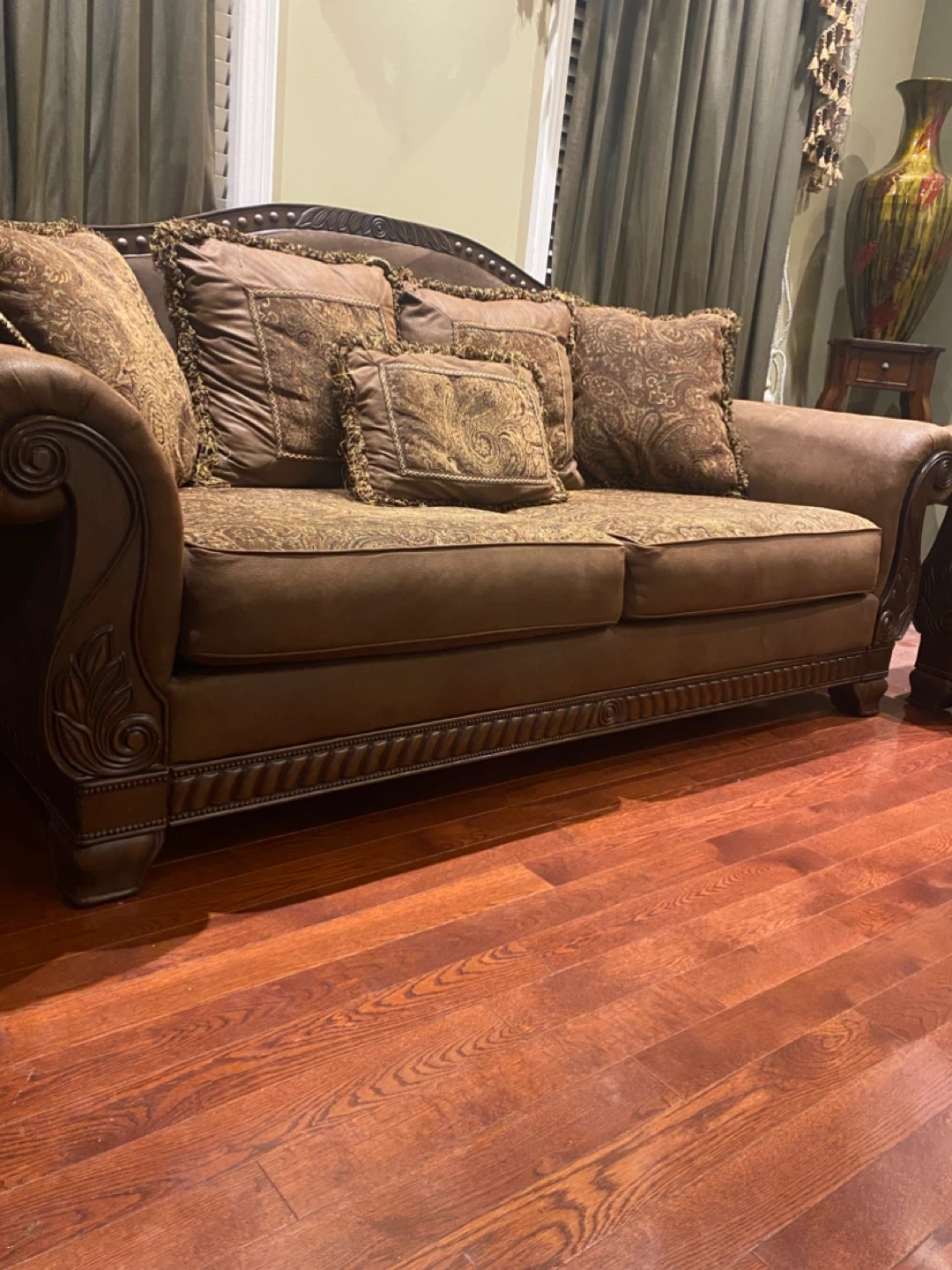 Ashley Sofa and Loveseat - photo 2