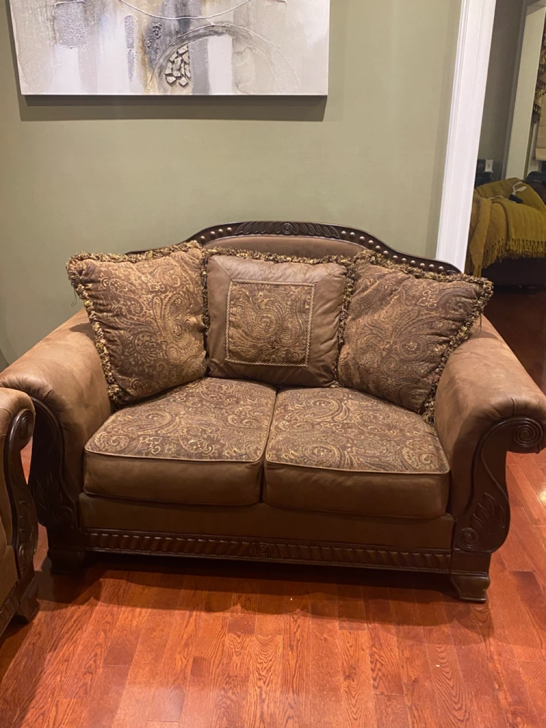 Ashley Sofa and Loveseat - photo 4