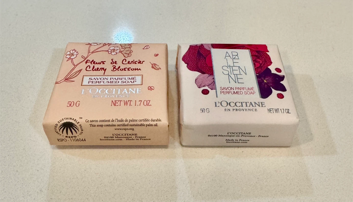 2 Pieces_L'Occitane Cherry Blossom & Arlésienne Perfumed Soaps - photo 5