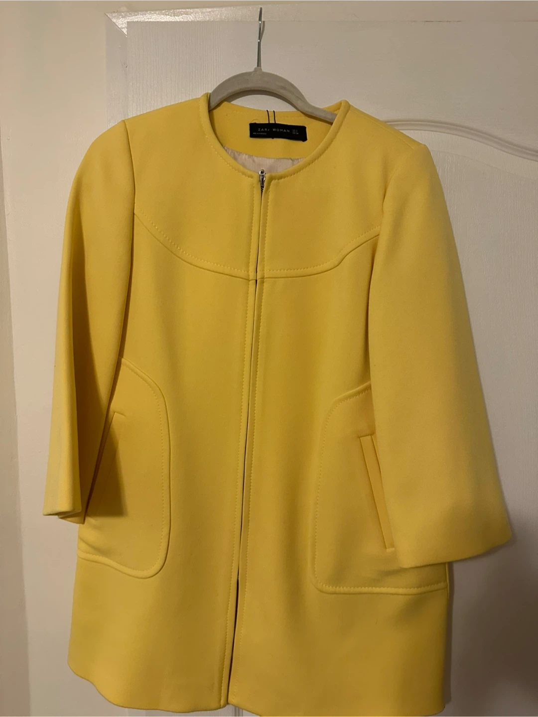 Zara Woman Yellow Coat - Size M - photo 3