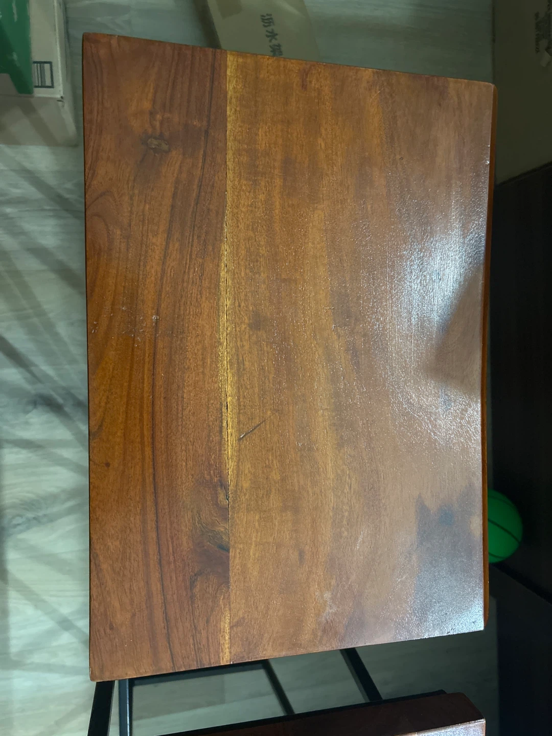 Set of 2 Bar Stools - Wood & Metal - photo 3