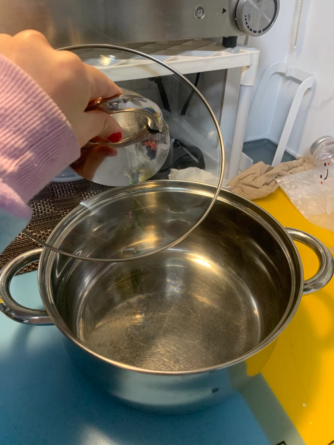 Stainless Steel Stock Pot with Lid - photo 3