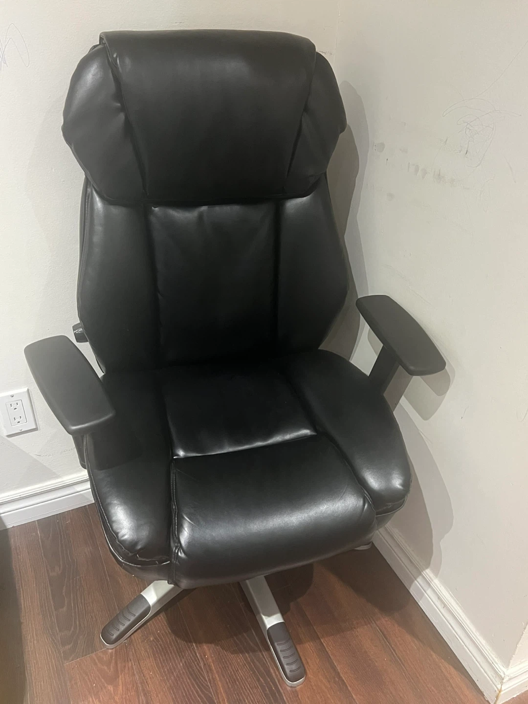 Black Leather Office Chair