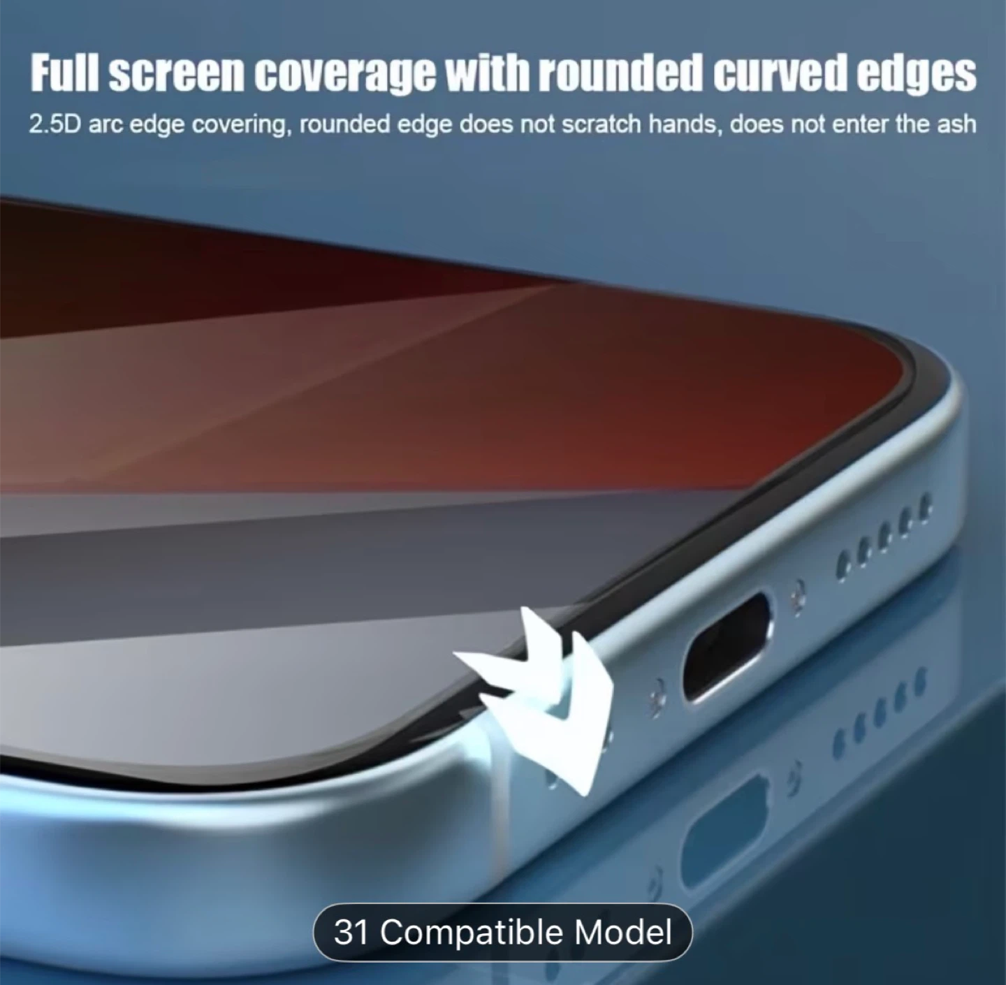 Privacy Anti-Peeping Glass Screen Protector - photo 4