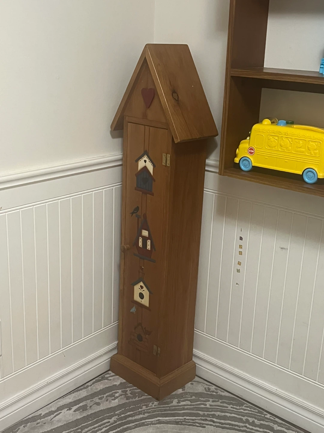 Wooden Birdhouse Cabinet - photo 2