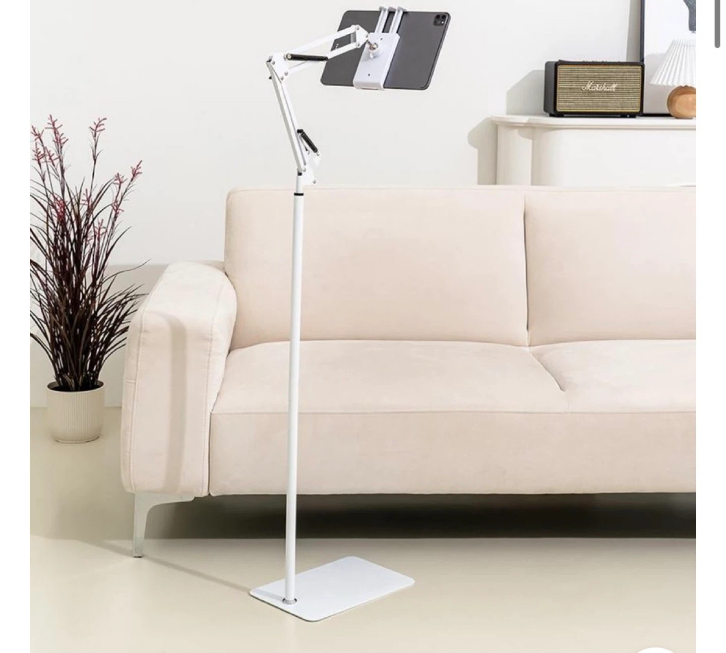 Adjustable Tablet Floor Stand - Black - photo 5