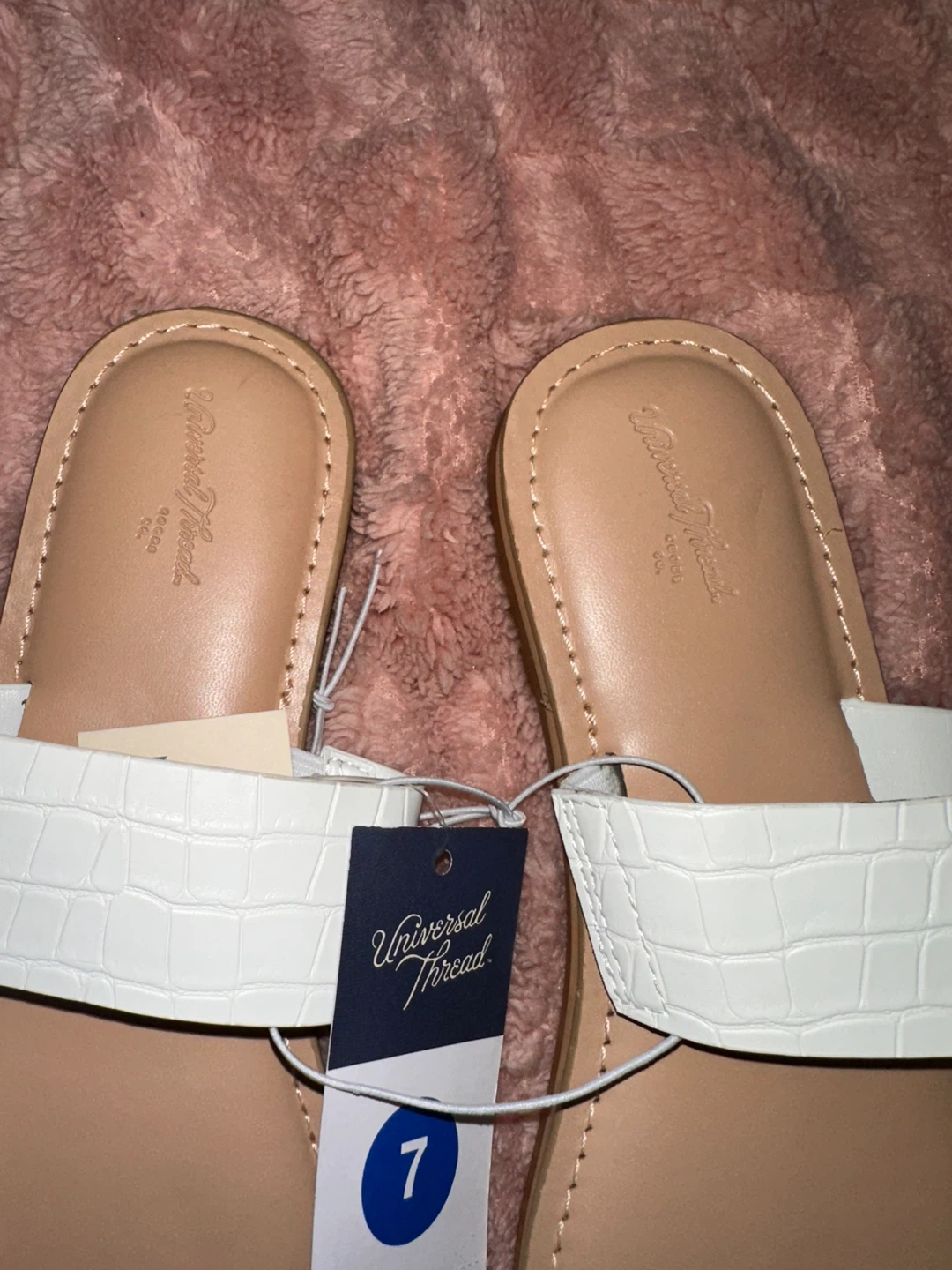 Universal Thread White Sandals - Size 7 - photo 3