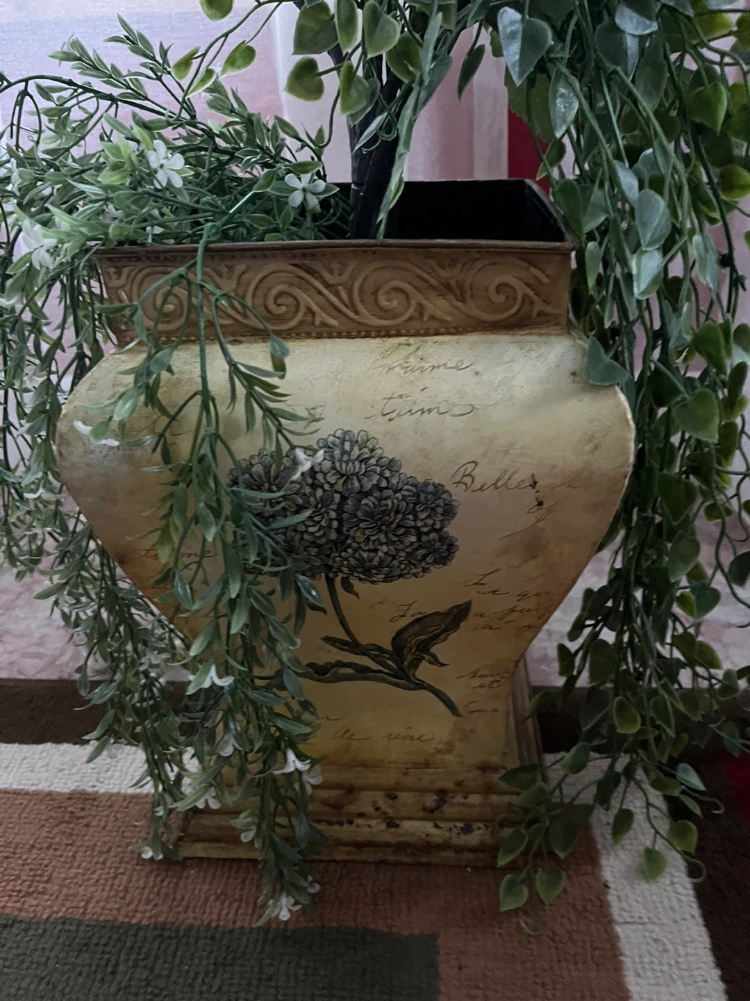 Decorative fake Floral Planter - photo 2
