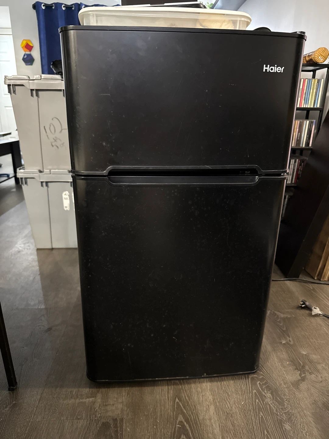 Haier Compact Mini Fridge - Black