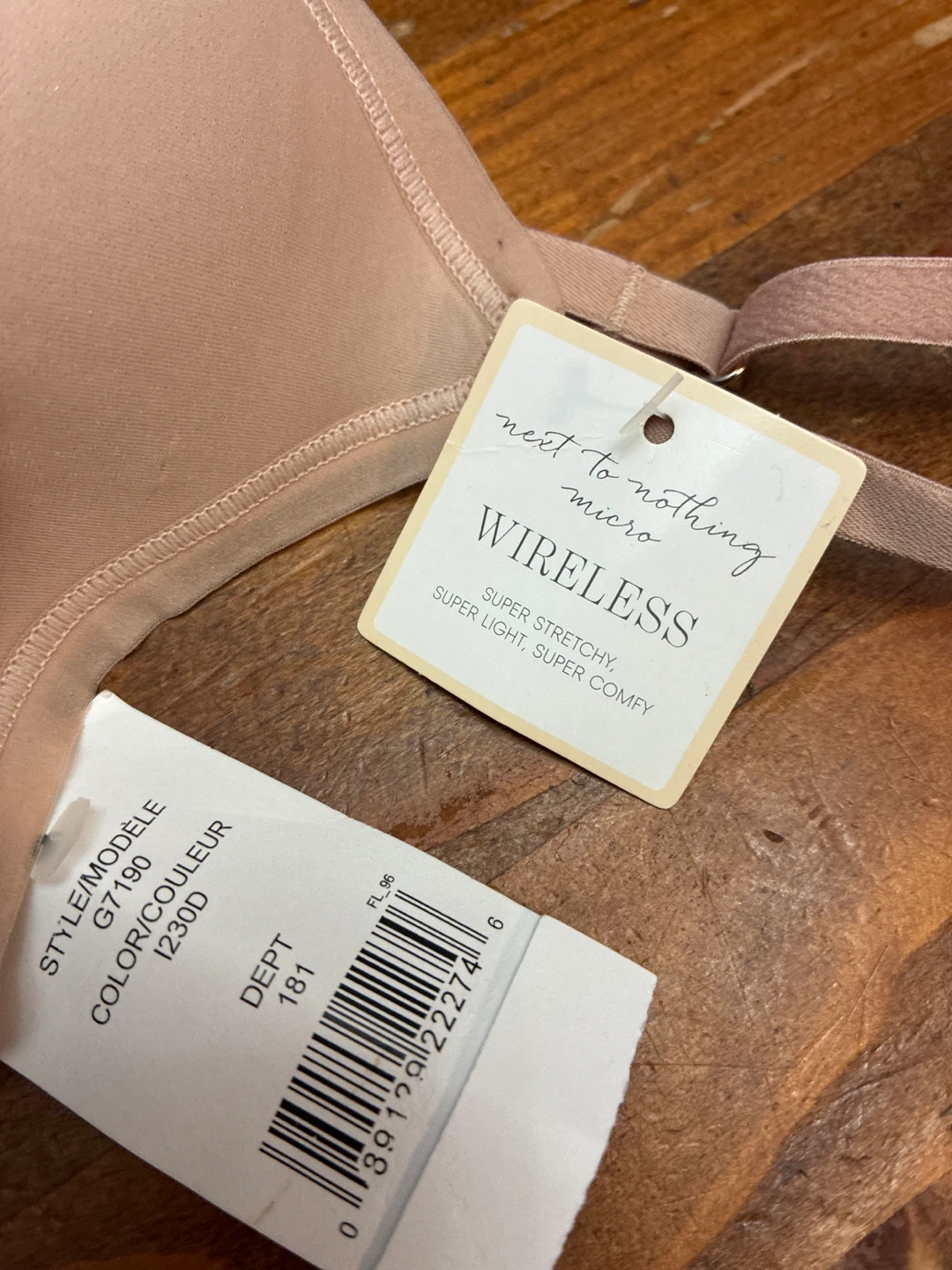 New Gossamer Next to Nothing Wireless Bra size 32D - photo 2