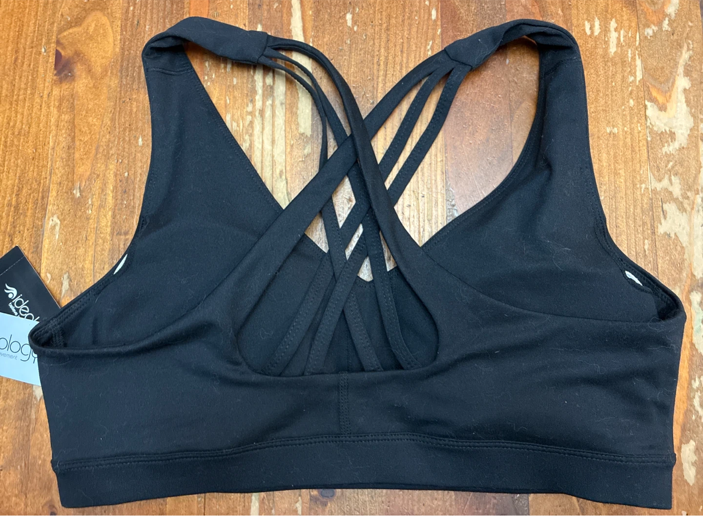 New Ideology Black Sports Bra Size M/M - photo 5