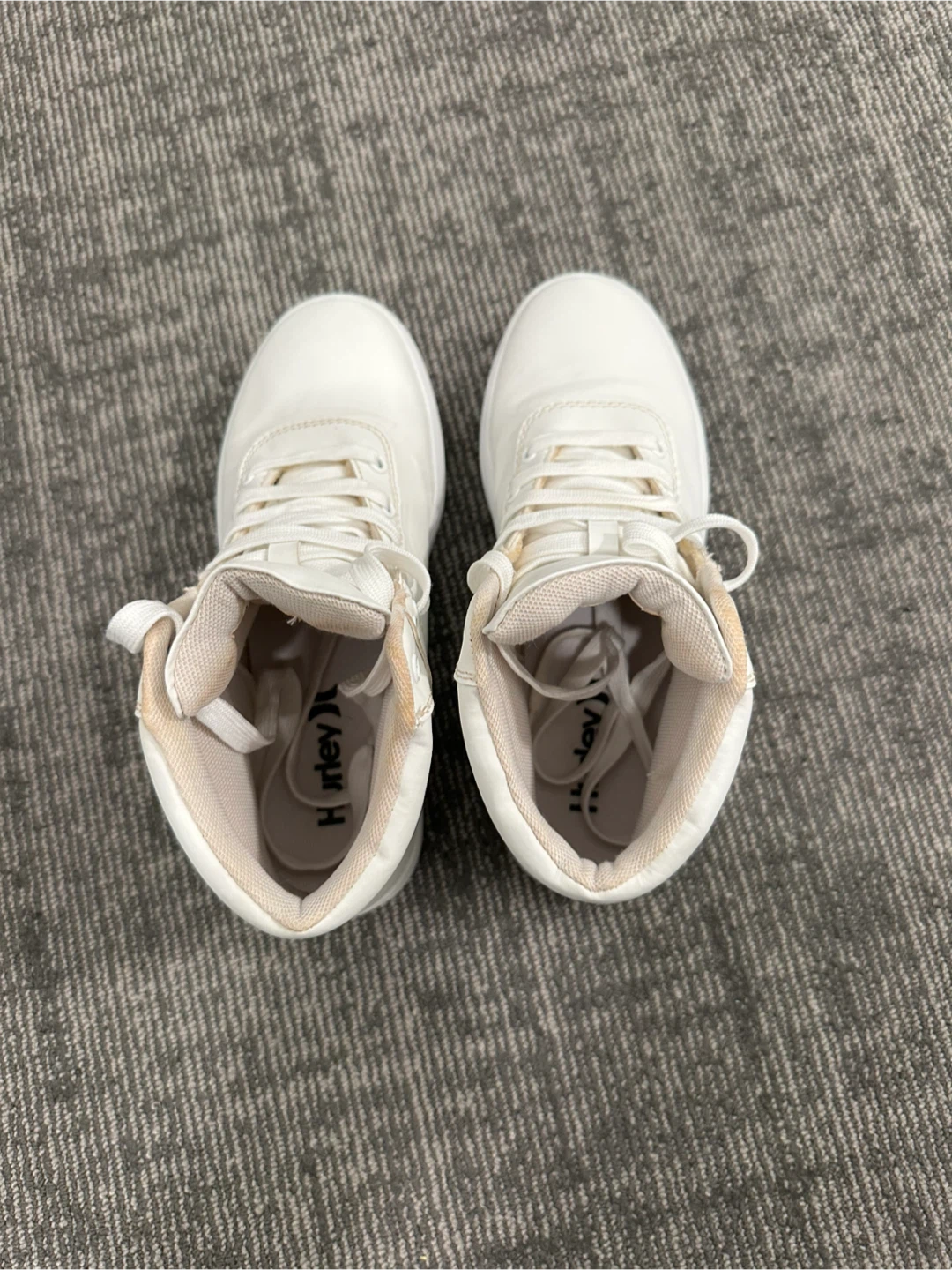 Hurley White High-Top Sneakers - photo 3
