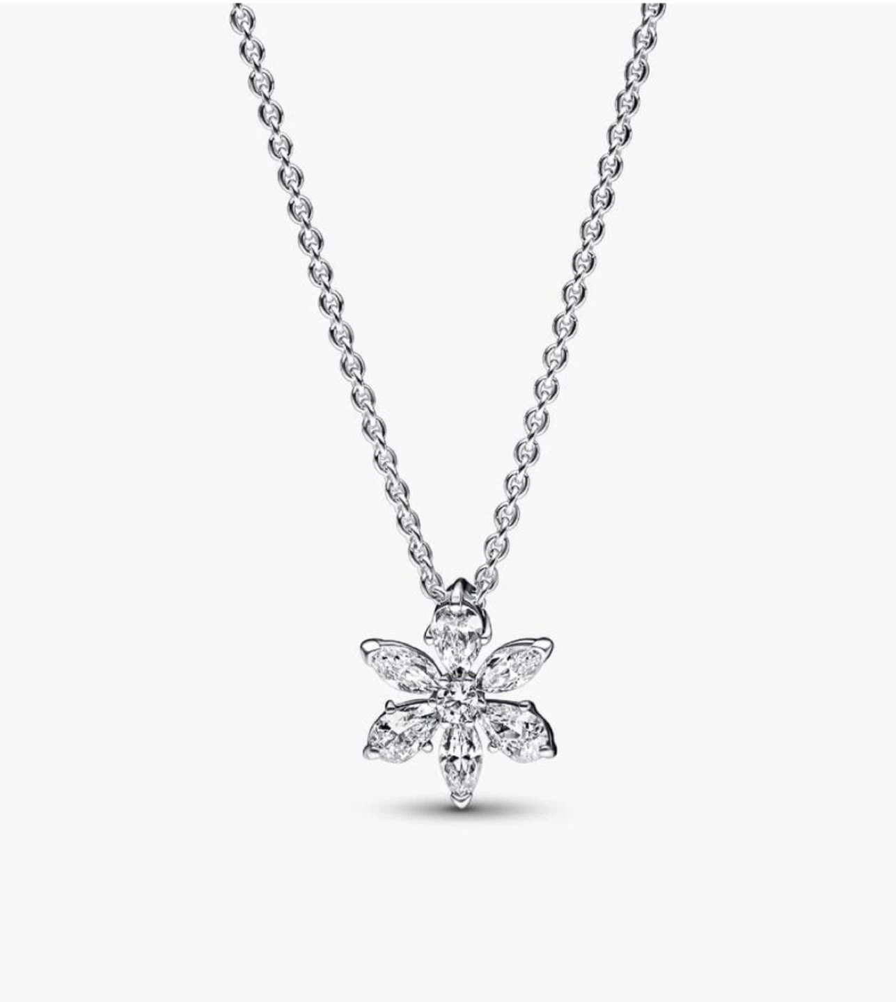 Pandora Flower Necklace with Box - photo 3