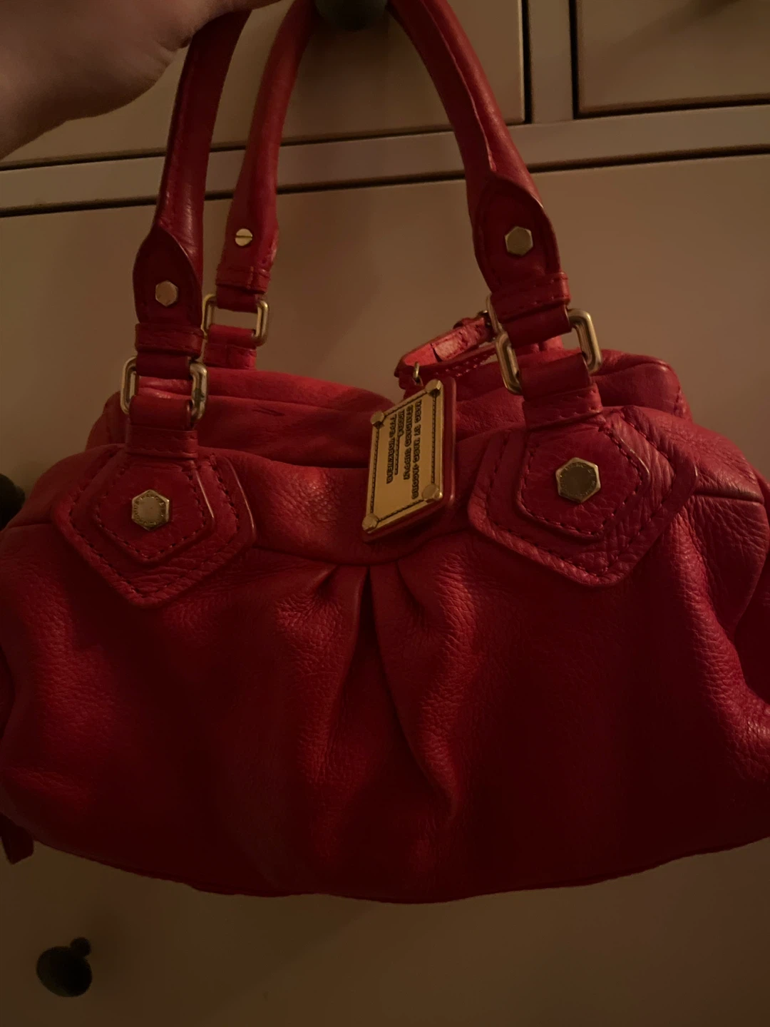 Marc Jacobs Red Leather Satchel - photo 3
