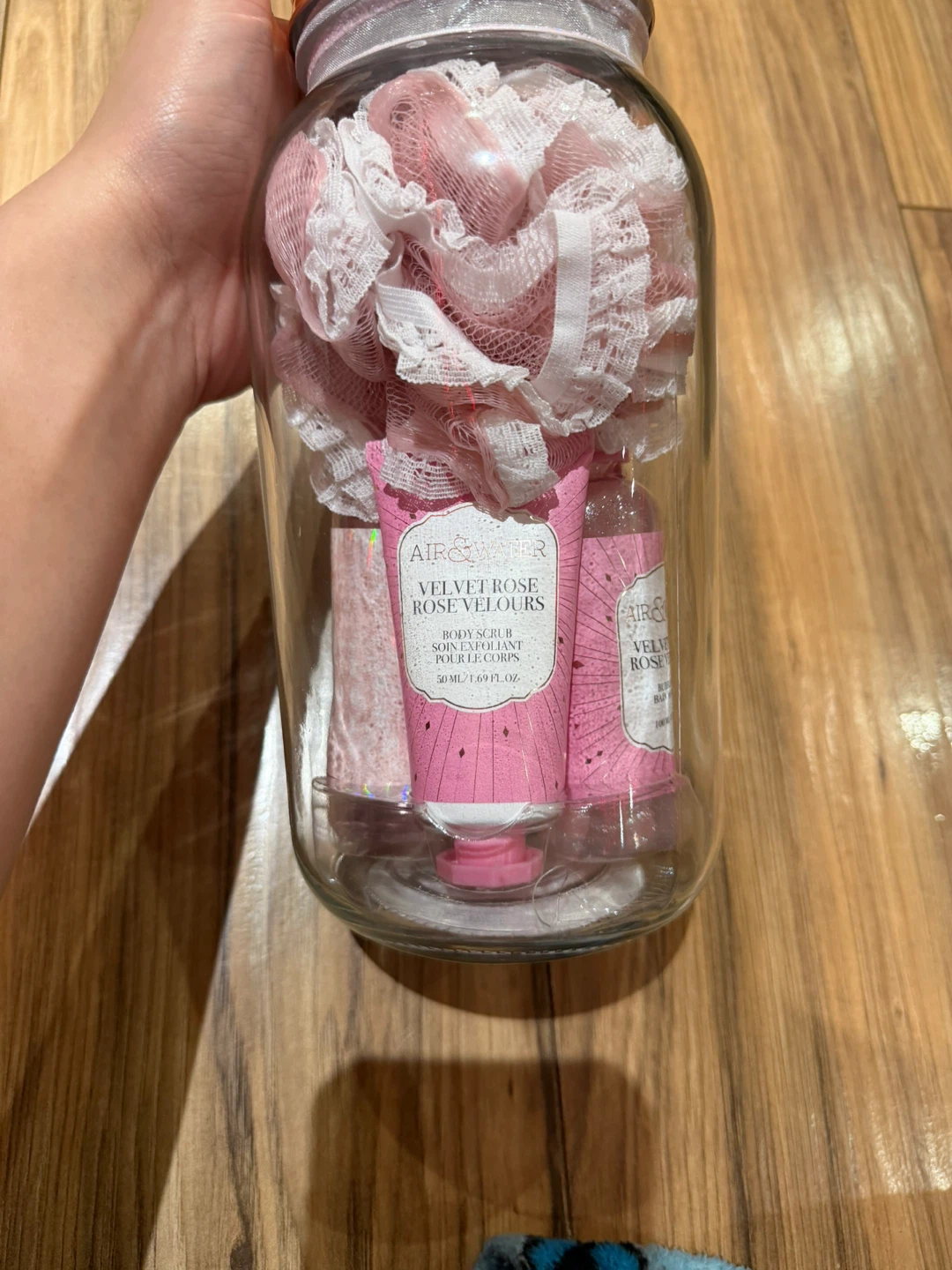 Air & Water Velvet Rose Body Scrub Set - photo 2