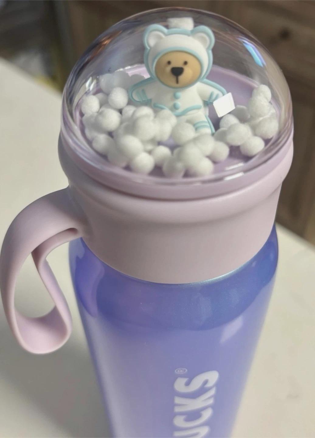 Starbucks Bottle Topper with Bear Charm - photo 4