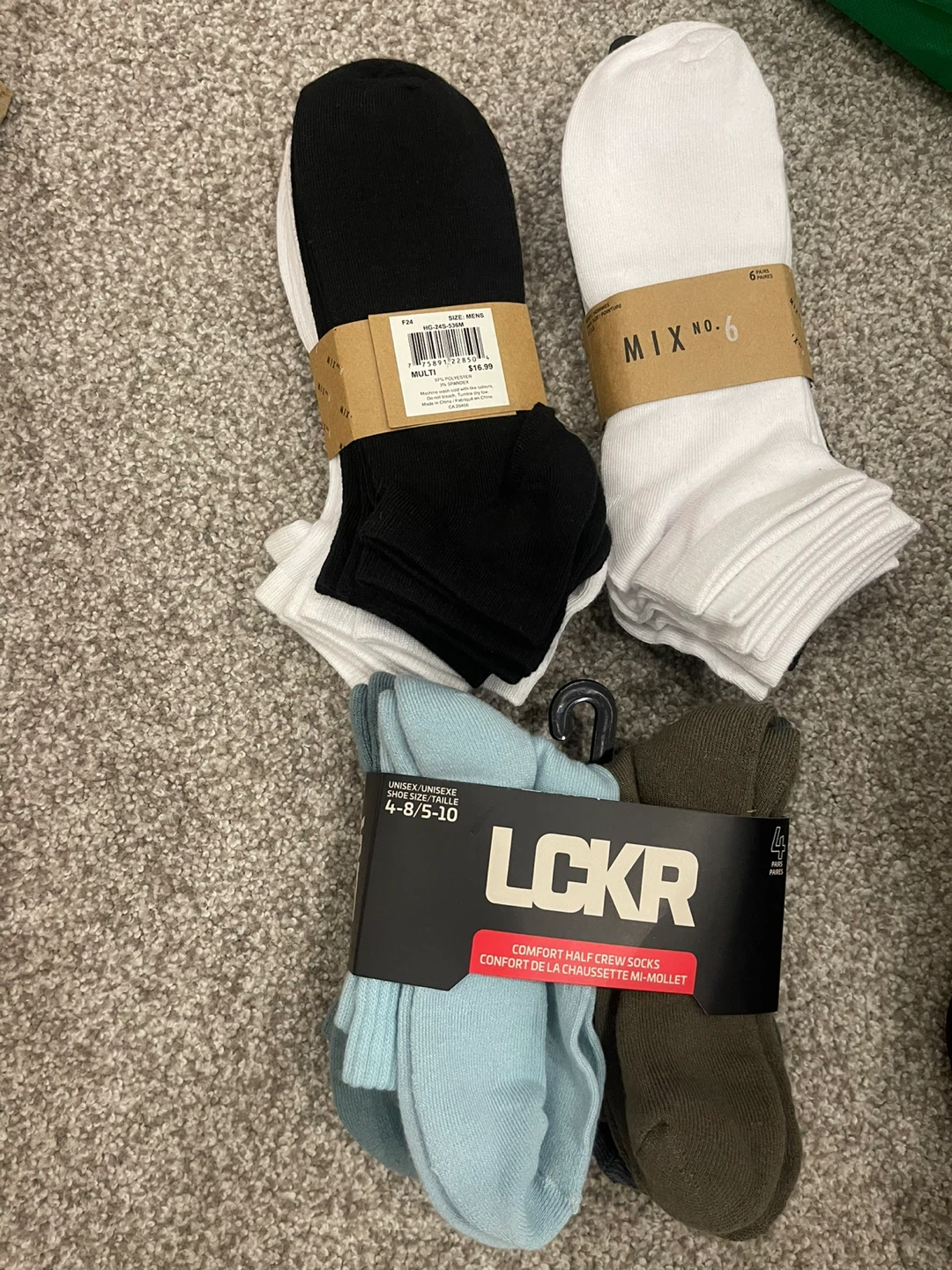 Socks Bundle: Nike, Adidas, LCKR - photo 3